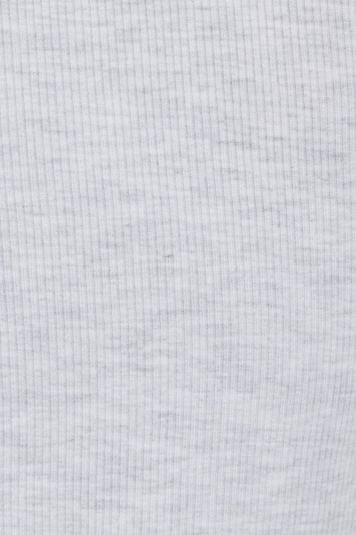 Estelle Ribbed Long Sleeve T Shirt Product Image