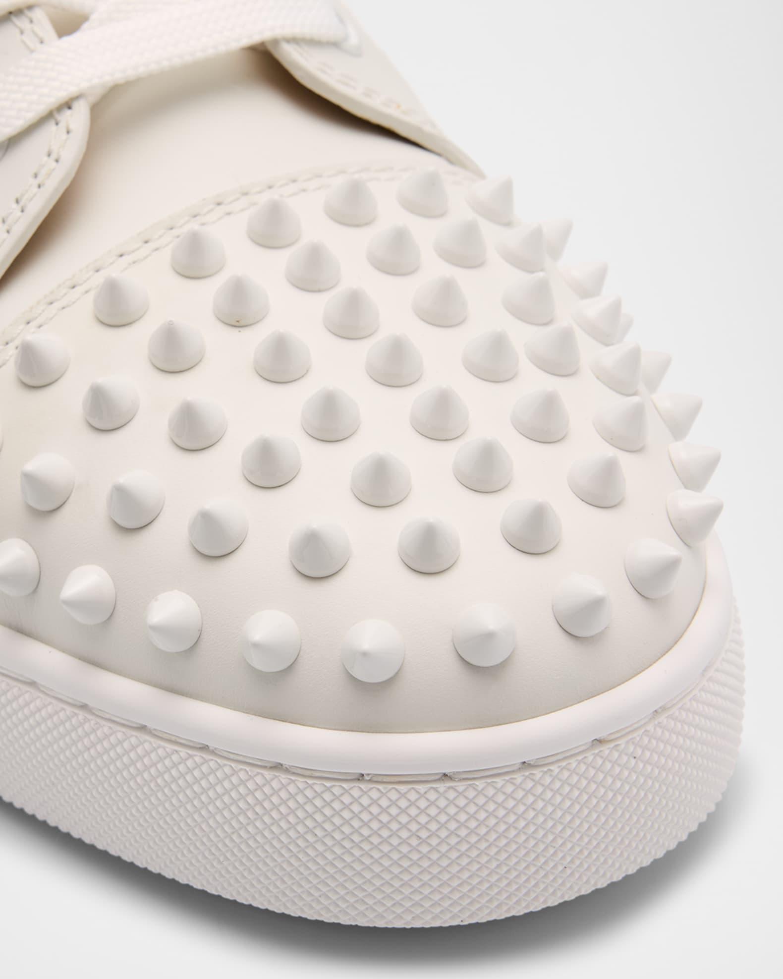 Men's Louis Junior Spikes Leather Low-Top Sneakers Product Image