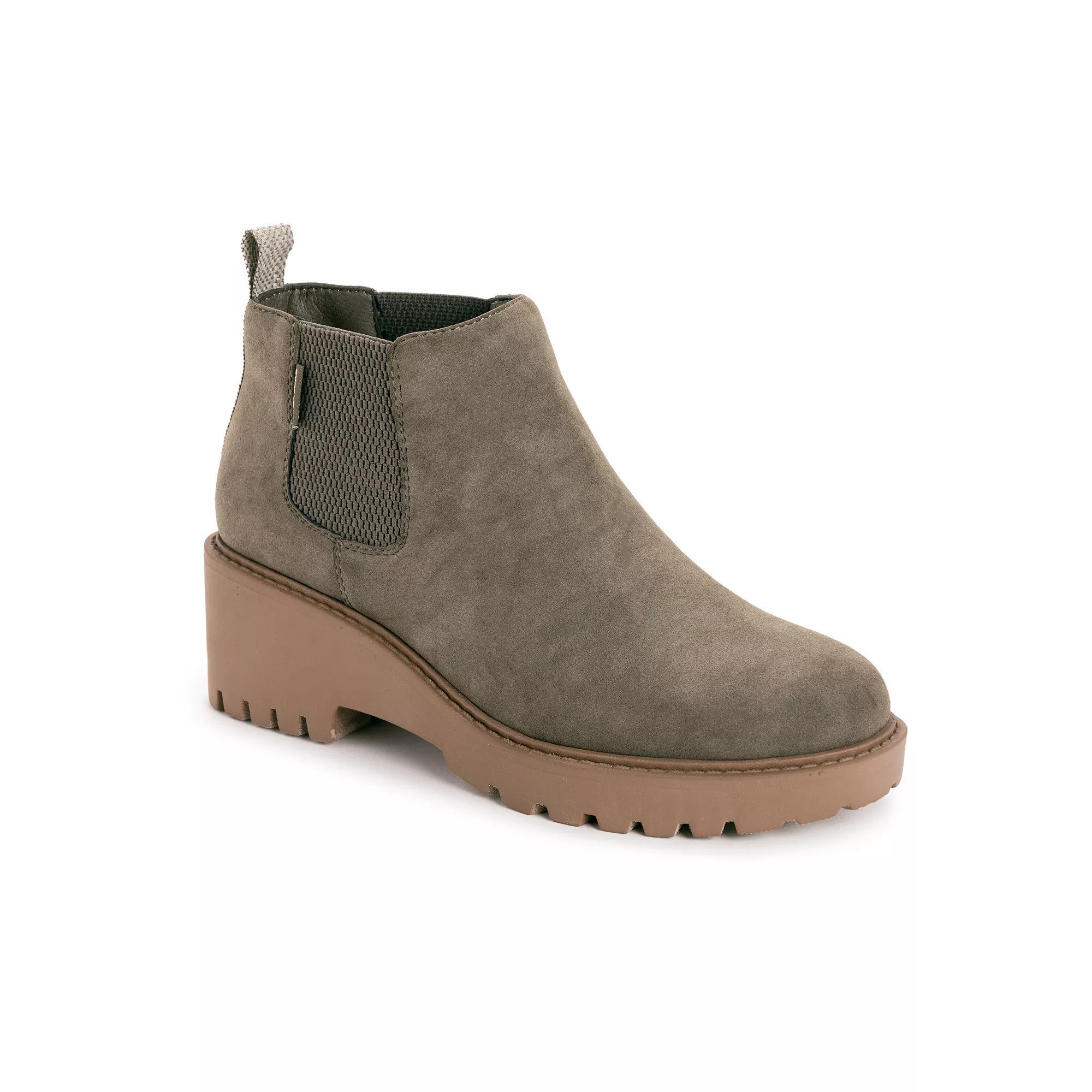 MUK LUKS Finley Francis Womens Boots Green Product Image