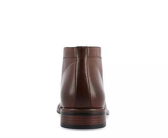 VANCE Linus Men's Tru Comfort Foam Chukka Boots, Size: 8, Red Product Image