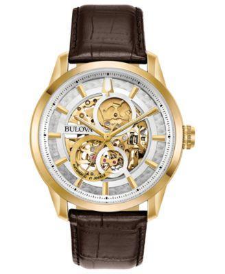 Bulova Sutton Skeleton Watch, 43mm Product Image