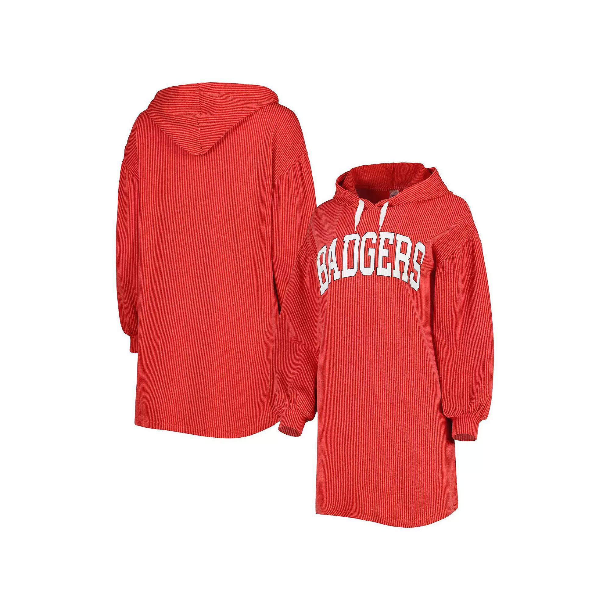 Women's Gameday Couture Red Wisconsin Badgers Game Winner Vintage Wash Tri-Blend Dress, Size: Medium Product Image