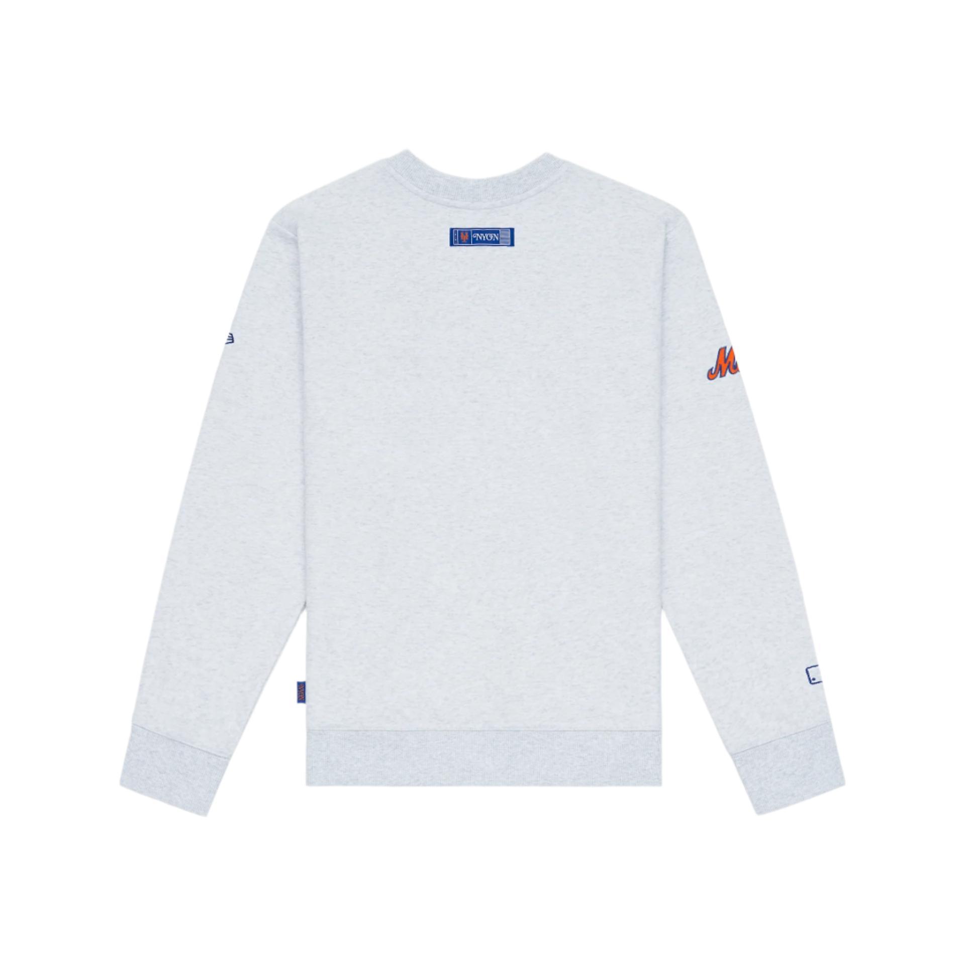 New York or Nowhere x New York Mets White Crewneck Male Product Image
