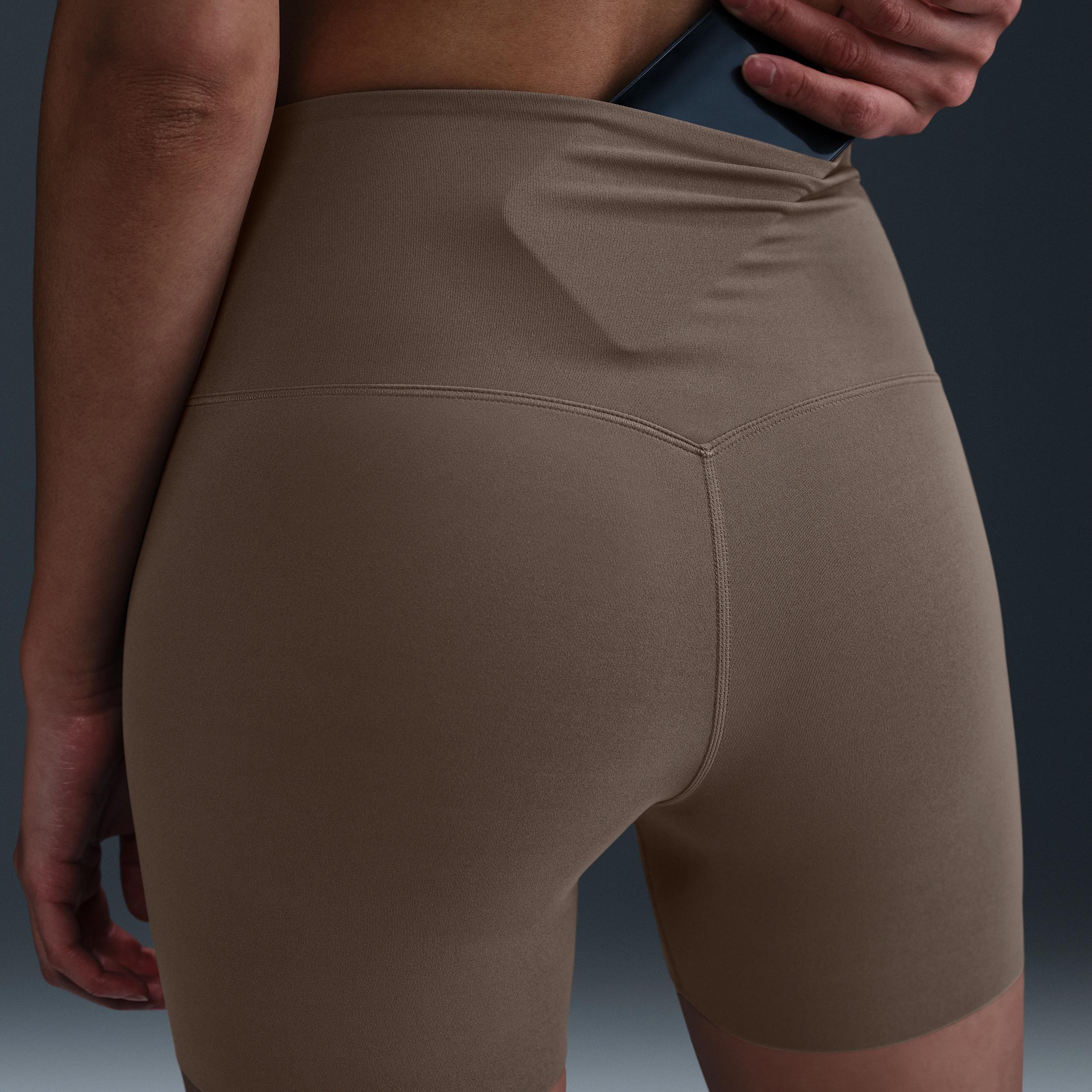 Nike Women's Zenvy Gentle-Support High-Waisted 5" Biker Shorts Product Image