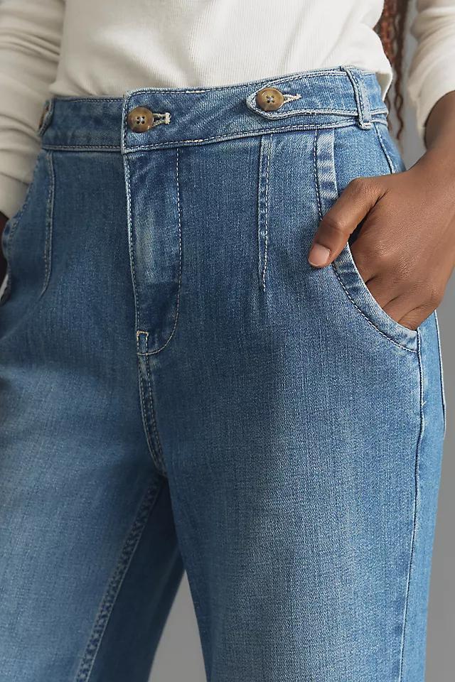 Pilcro Tower Flare Mid-Rise Jeans  Product Image