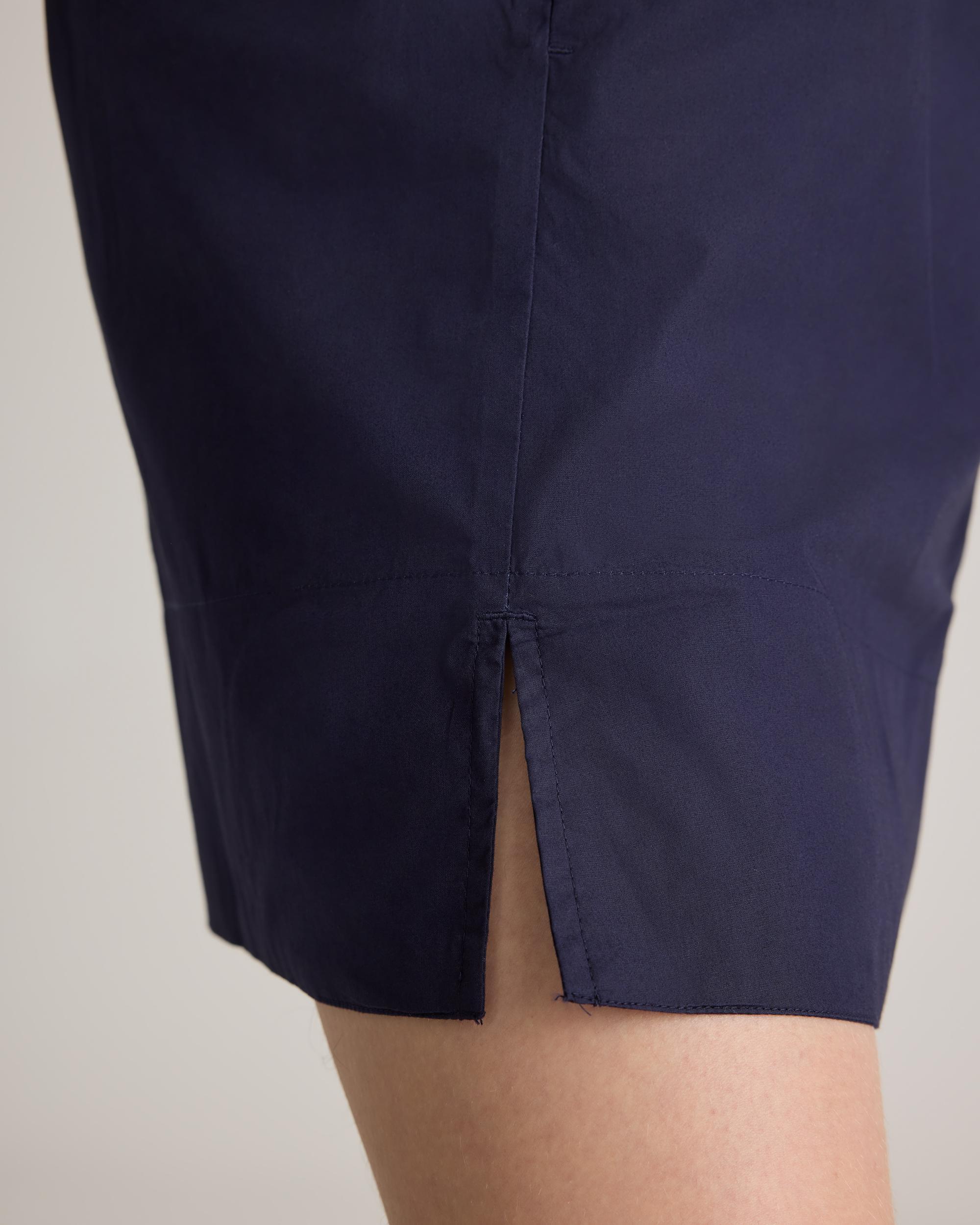 Quince | Women's Short Sleeve Shirt Dress Organic Cotton Product Image