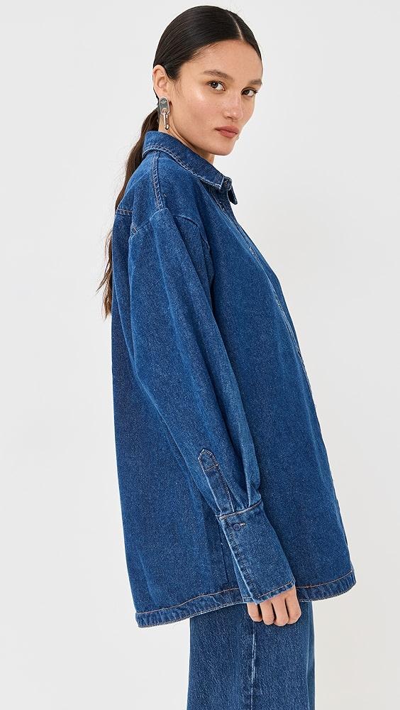 Lioness Off Duty Denim Shirt | Shopbop Product Image