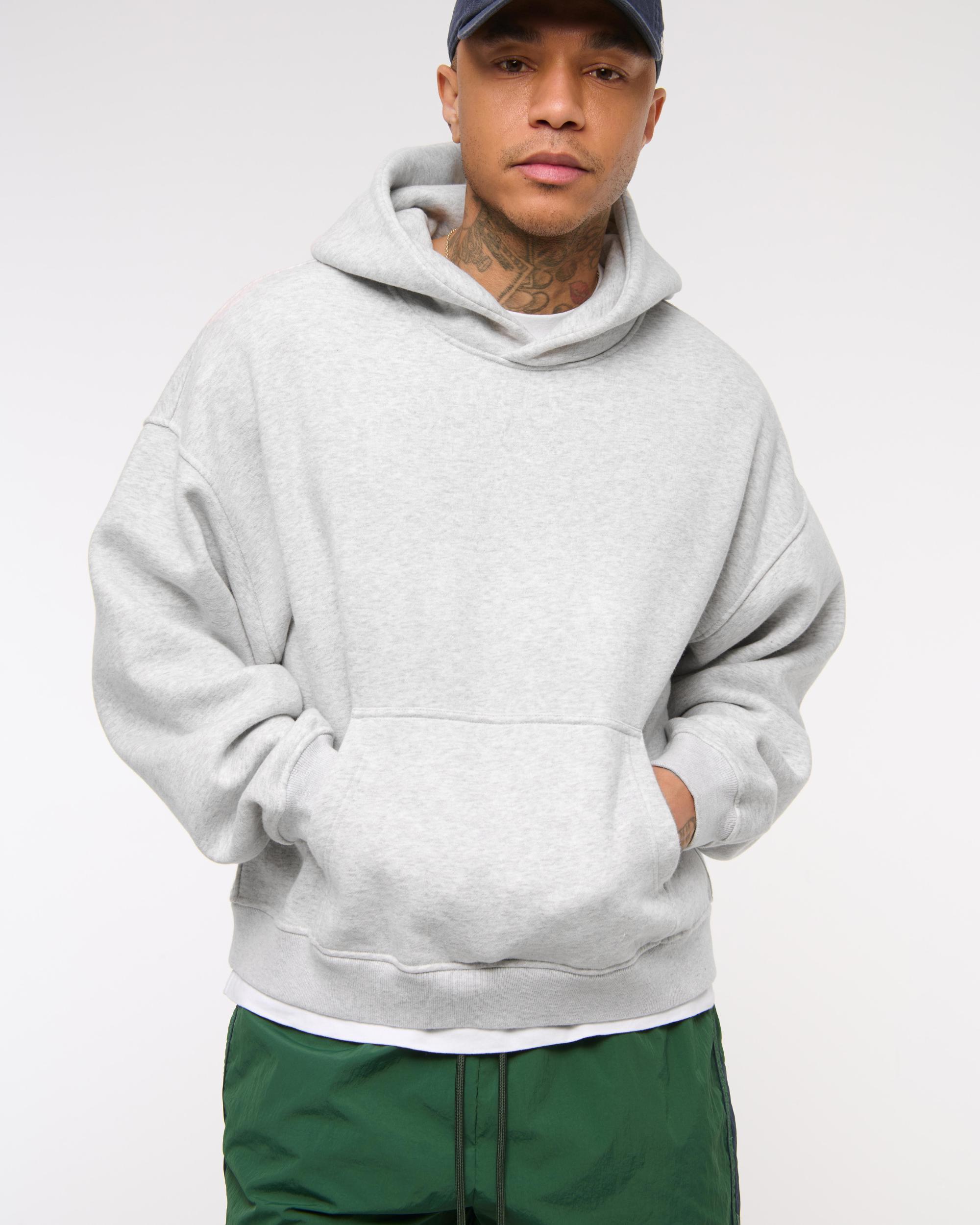 Cropped Essential Popover Hoodie Product Image