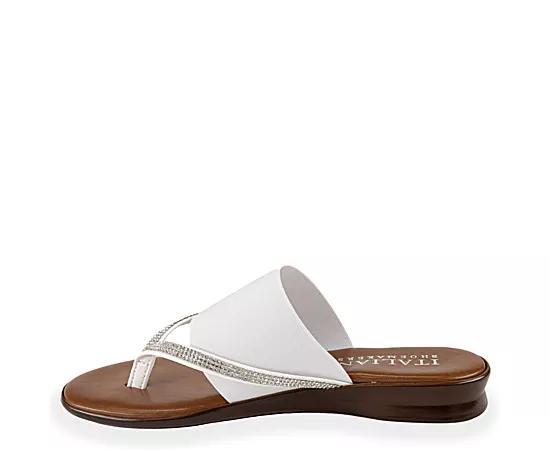 Italian Shoemakers Sorbi Women's Thong Sandals, Size: 9, Black Product Image