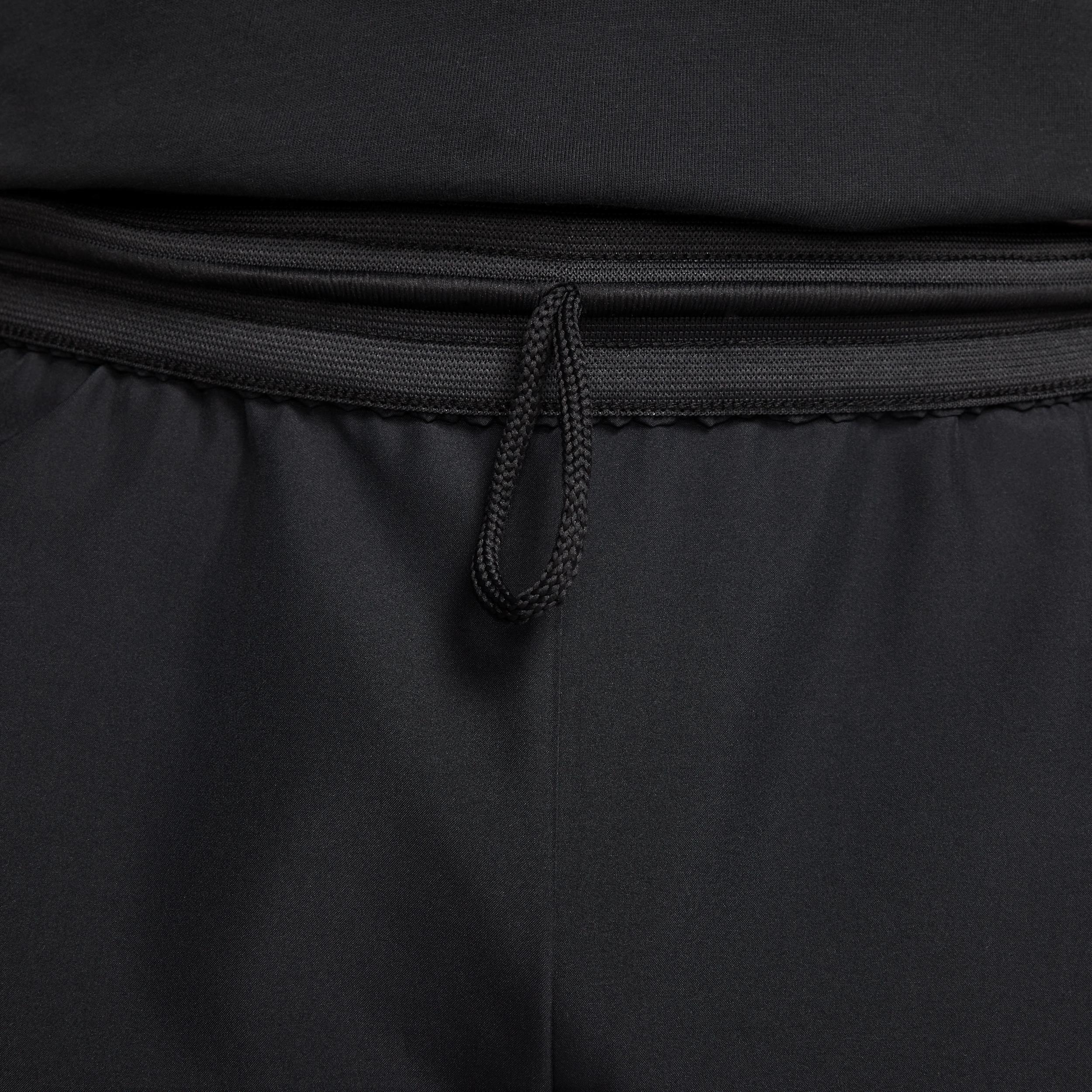 Nike Mens Icon 6 Woven Basketball Shorts in BLACK/WHITE/BLACK Product Image