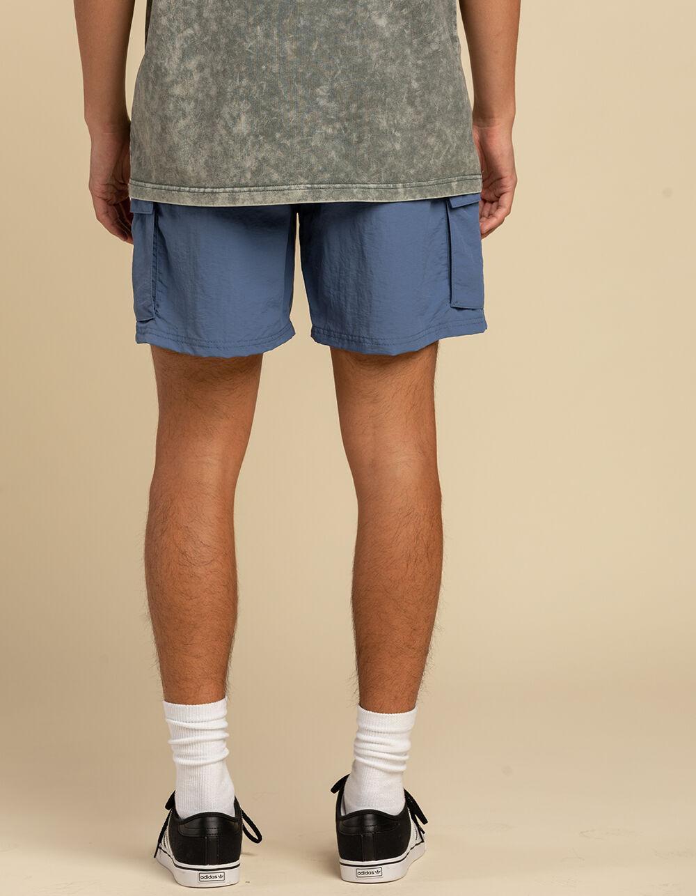 RSQ Mens Nylon Utility Shorts - BLUE Product Image
