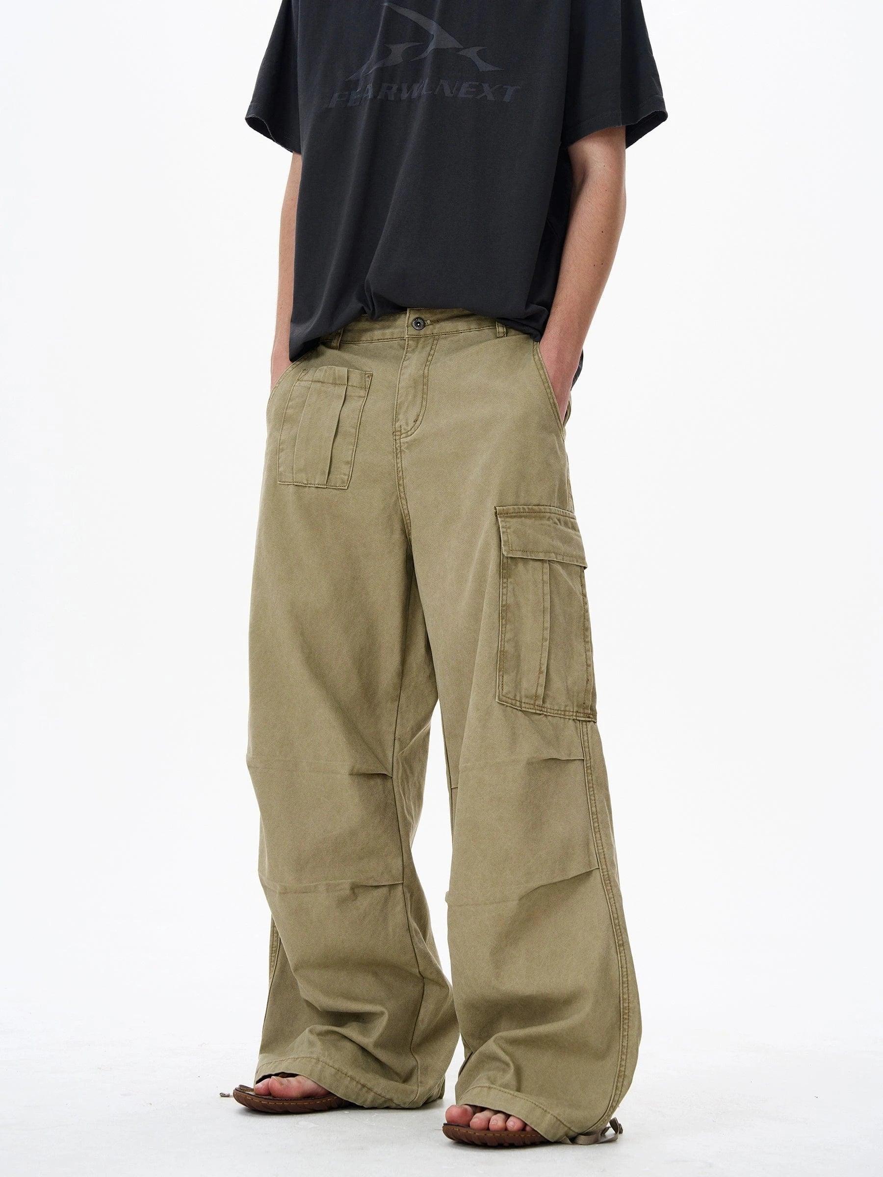 RT No. 18516 CARGO STRAIGHT PANTS Product Image