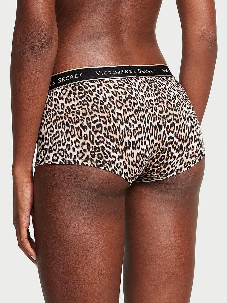Logo Cotton Boyshort Panty Product Image
