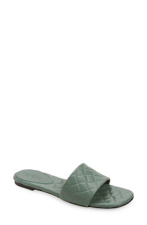 Bottega Veneta Womens Amy Flat Mule Sandals Product Image