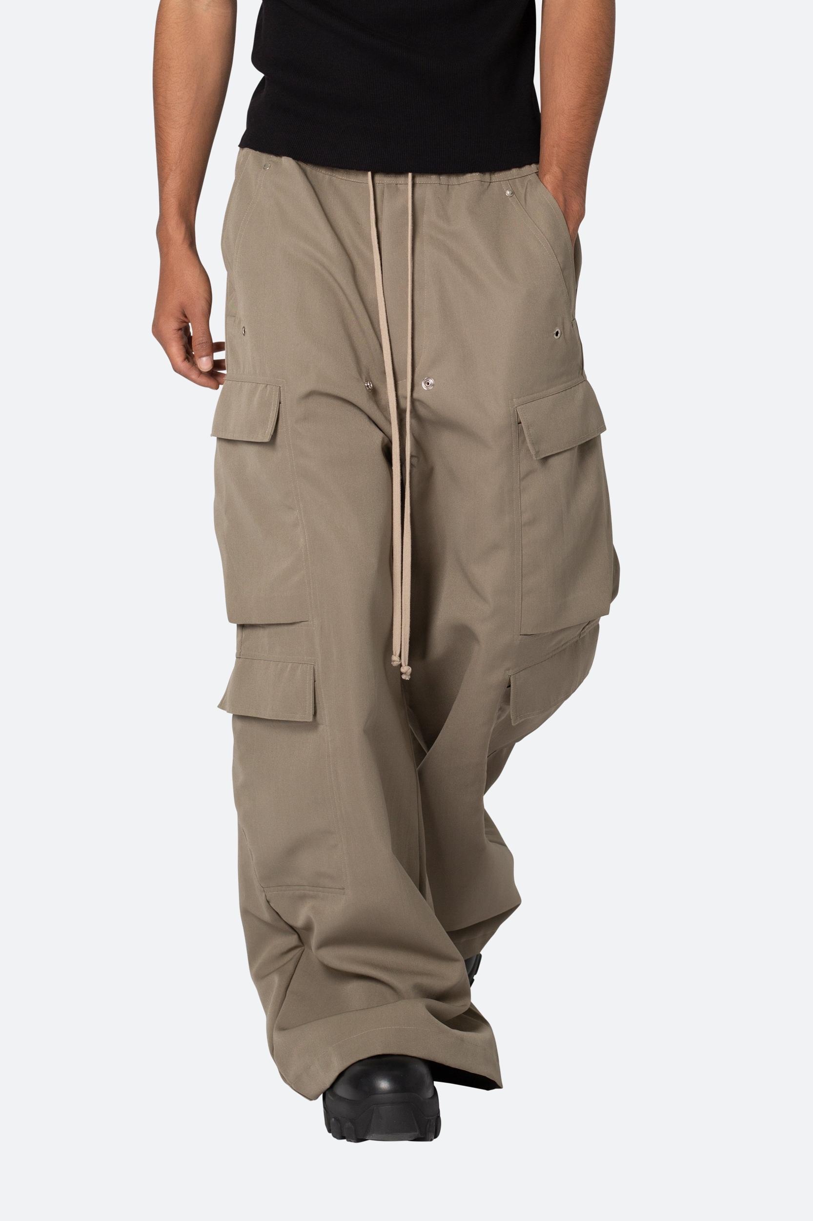 Rave Double Cargo Pants - Olive Product Image
