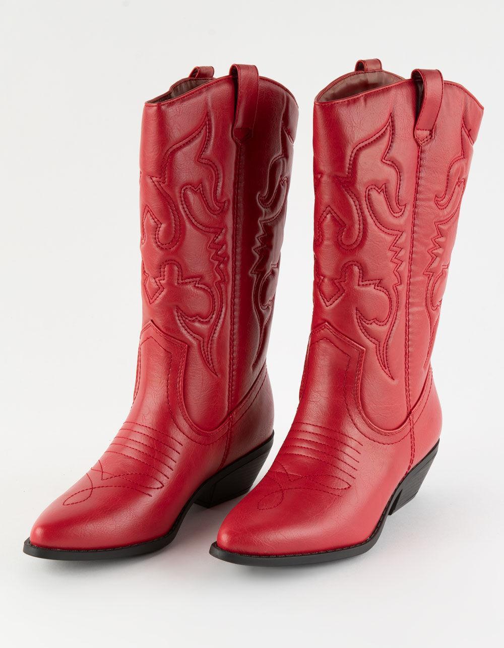 SODA Rerun Womens Western Boots Product Image
