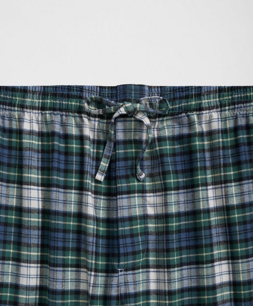 Cotton Flannel Tartan Lounge Pants Product Image