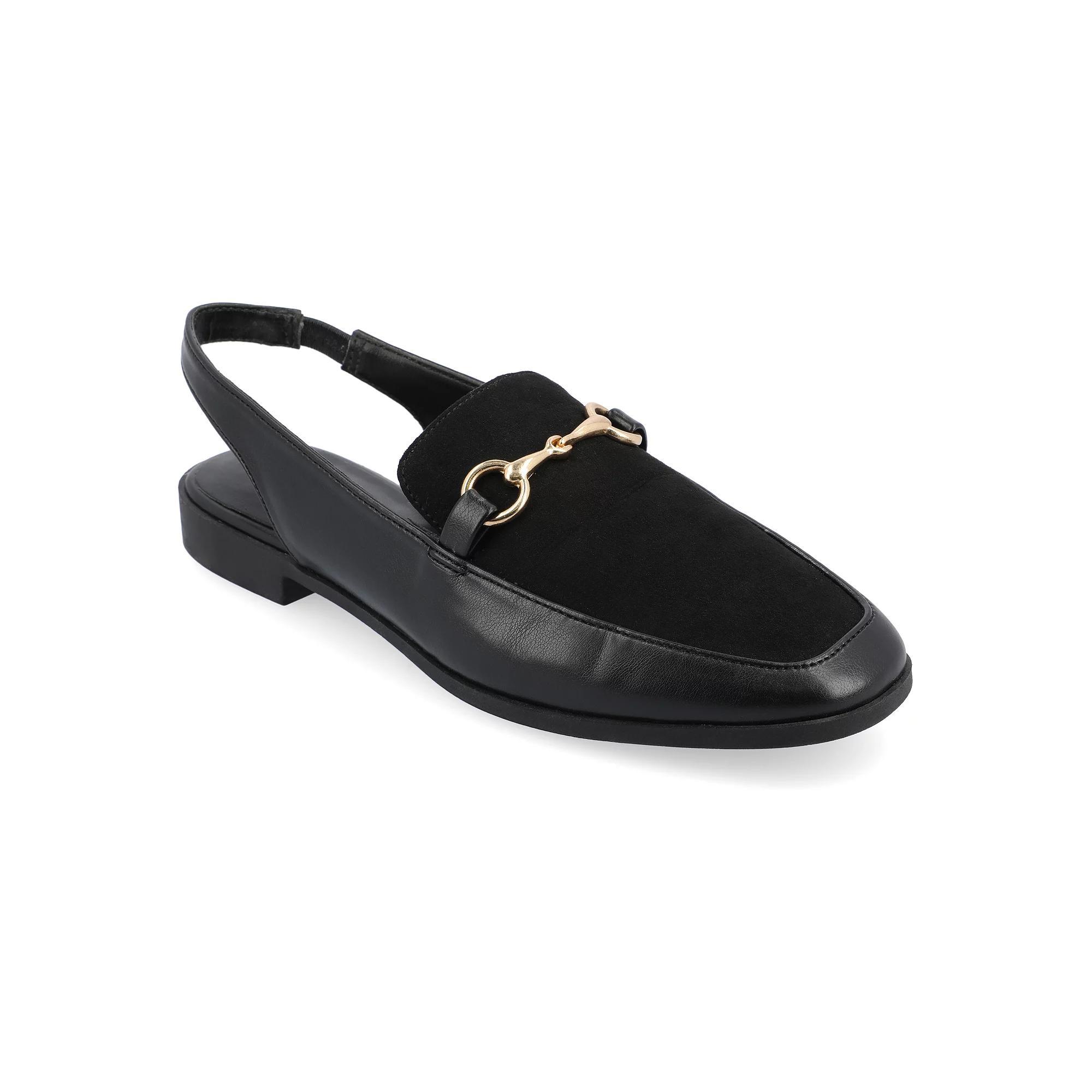 Journee Lainey Women's Tru Comfort Foam™ Flats, Size: 10, Blue Product Image