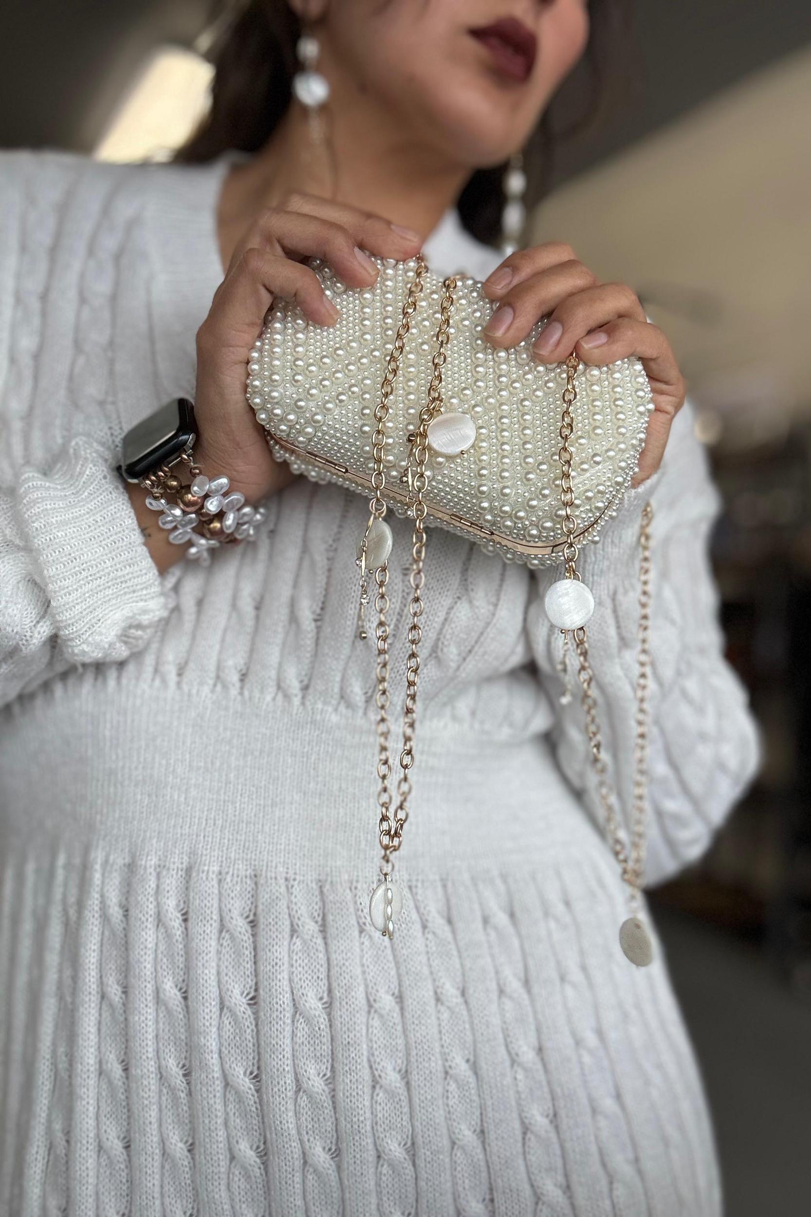 Peal Indigenized Badgley Mischka Minaudiere Product Image