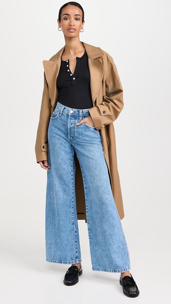 Favorite Daughter The Ollie Ultimate Baggy Wide Leg Jeans | Shopbop Product Image