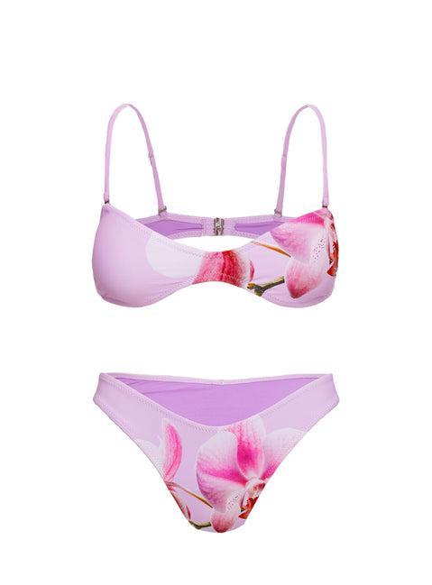Calbira Cheeky Bikini Bottoms Pink Orchid Product Image