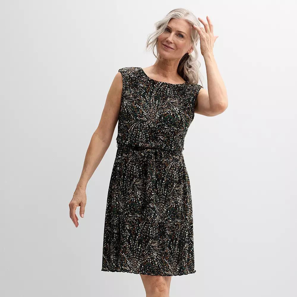 Women's Connected Apparel Sheath Dress, Size: 6, Hunter Product Image