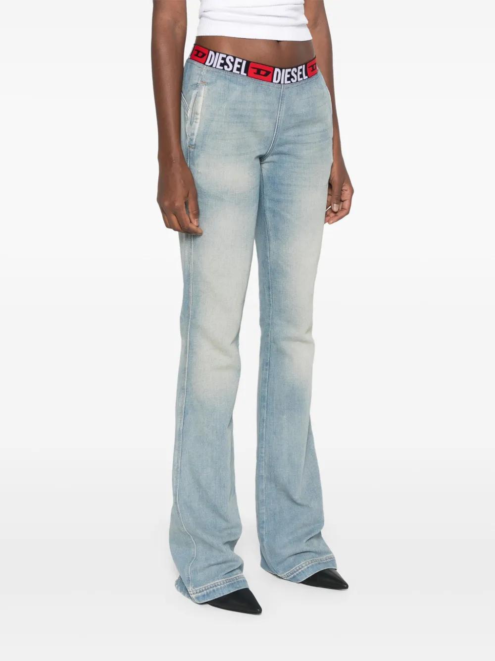 logo-waistband jeans Product Image