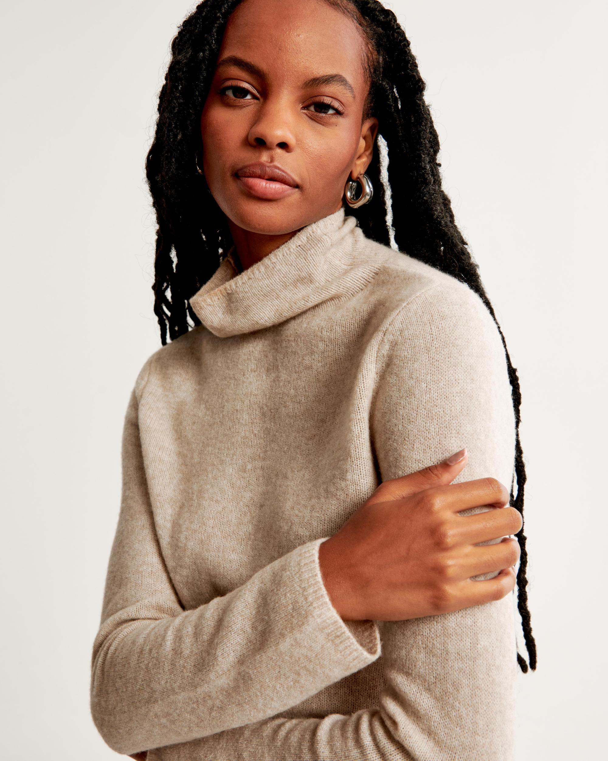 Merino Wool-Blend Turtleneck Sweater Product Image