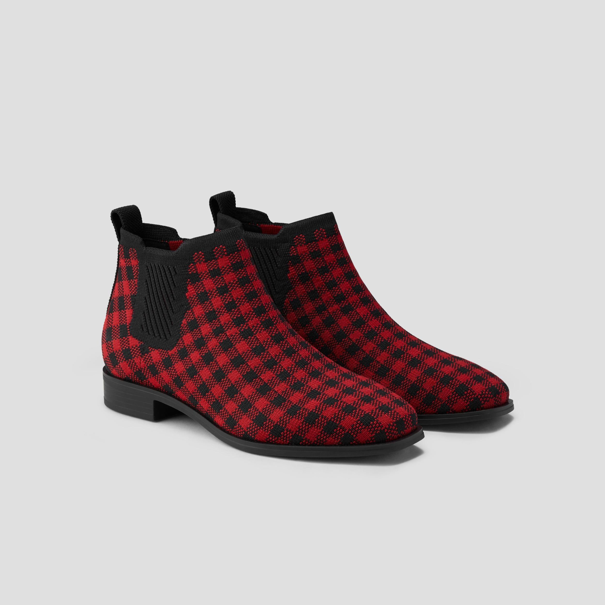 Square-Toe Water-Repellent Ankle Boots (Ryan Pro) Product Image