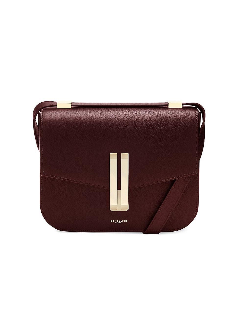 Womens Large Vancouver Leather Crossbody Bag Product Image