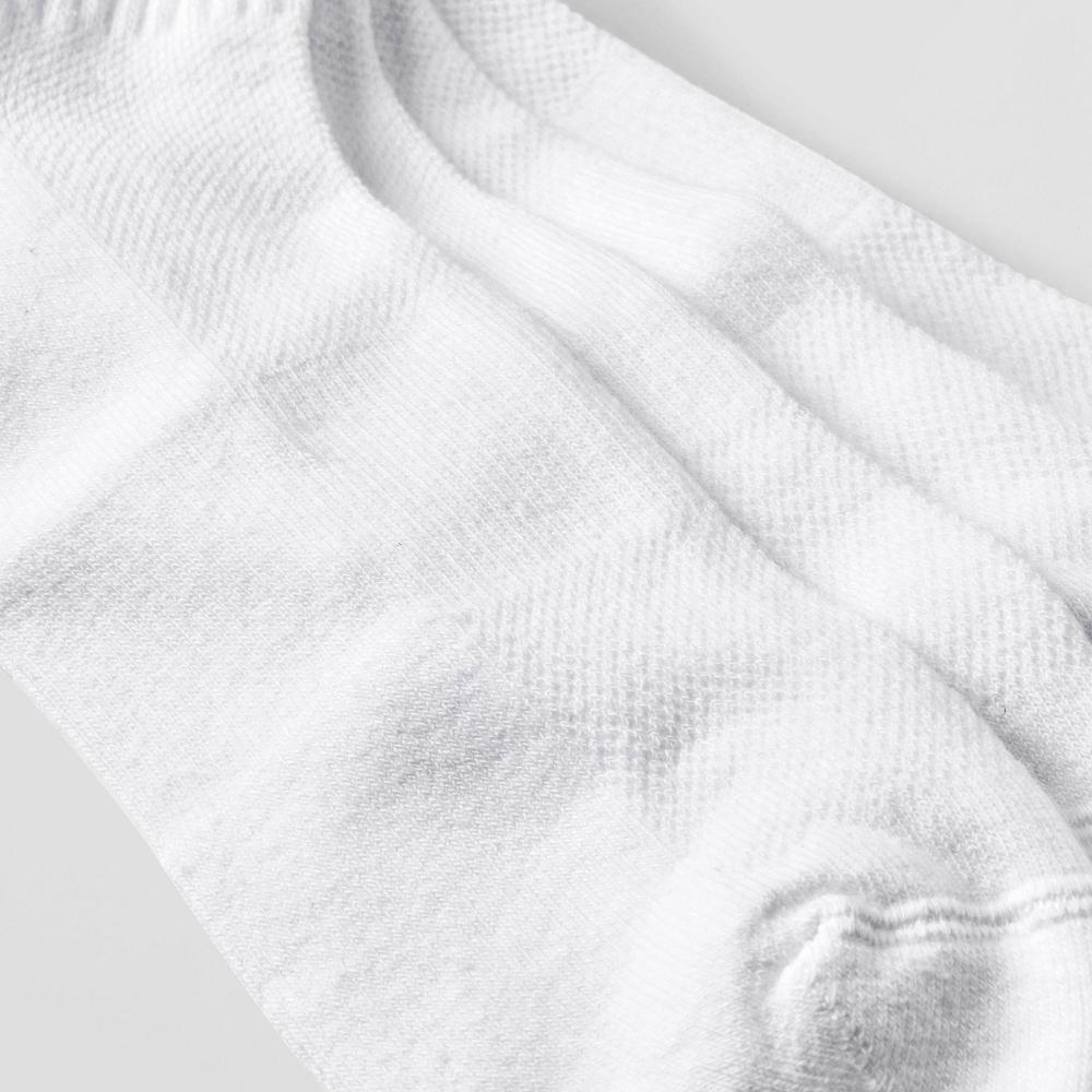 Men's Odor Resistant Quarter Socks 6pk - Goodfellow & Co™ 6-12: Arch Support, Reinforced Heel & Toe Product Image