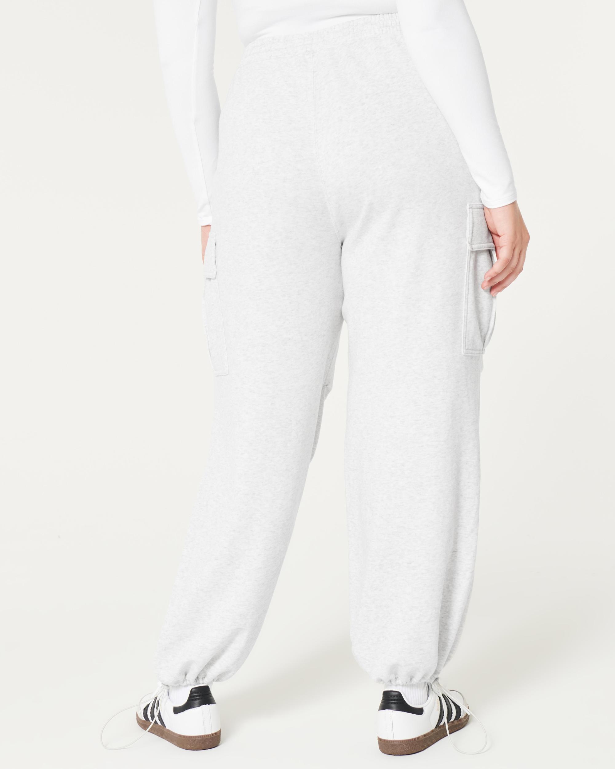 Hollister Feel Good Fleece Parachute Cargo Pants Product Image