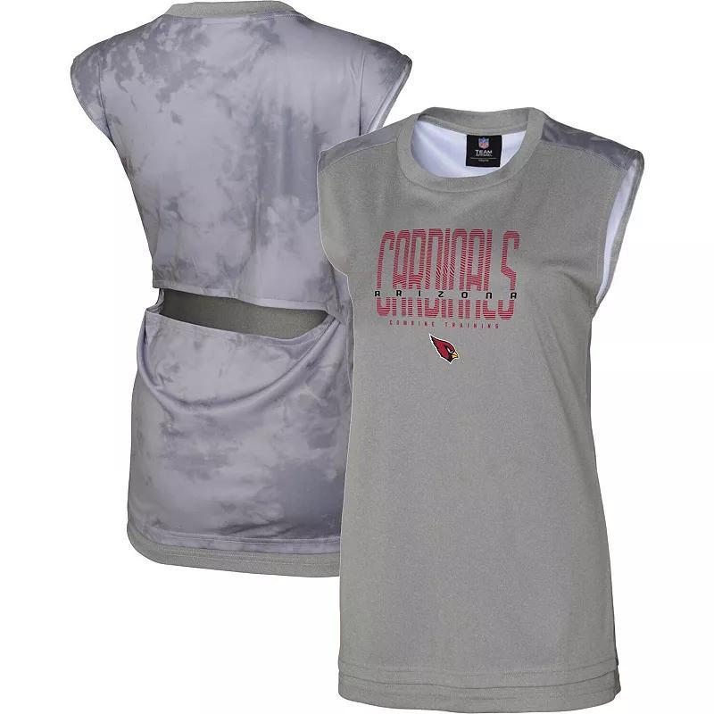 Women's Gray Cincinnati Bengals No Sweat Tank Top, Size: Medium, Grey Product Image