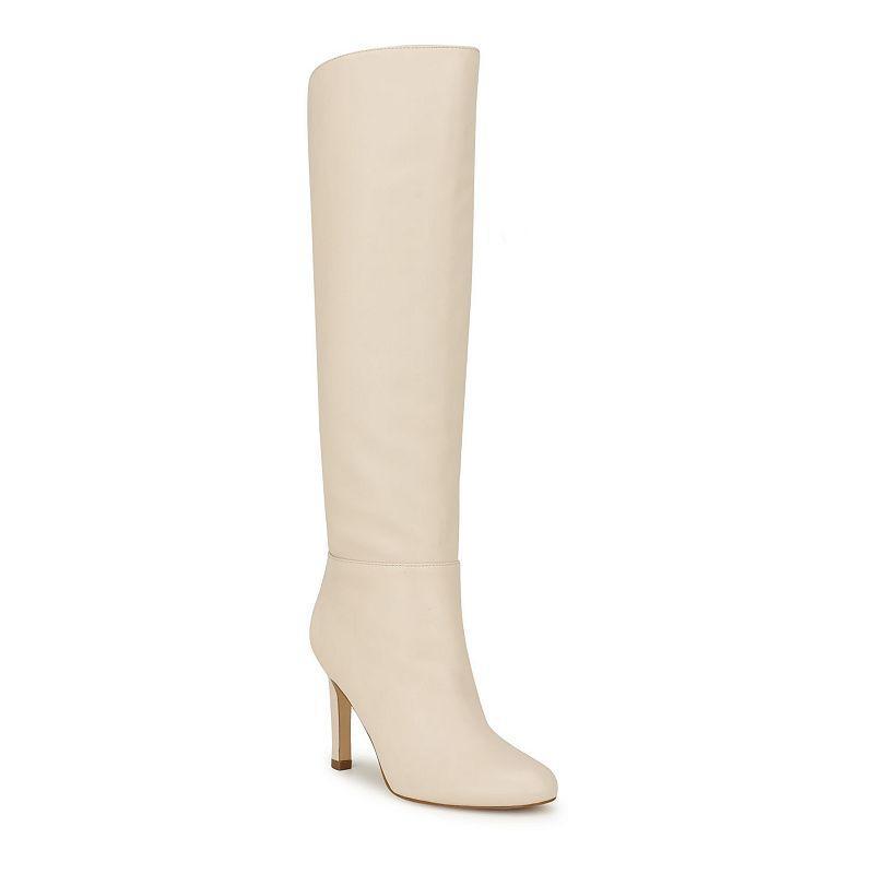 London Rag Flittle Women's Knee-High Boots, Size: 7, Natural Product Image