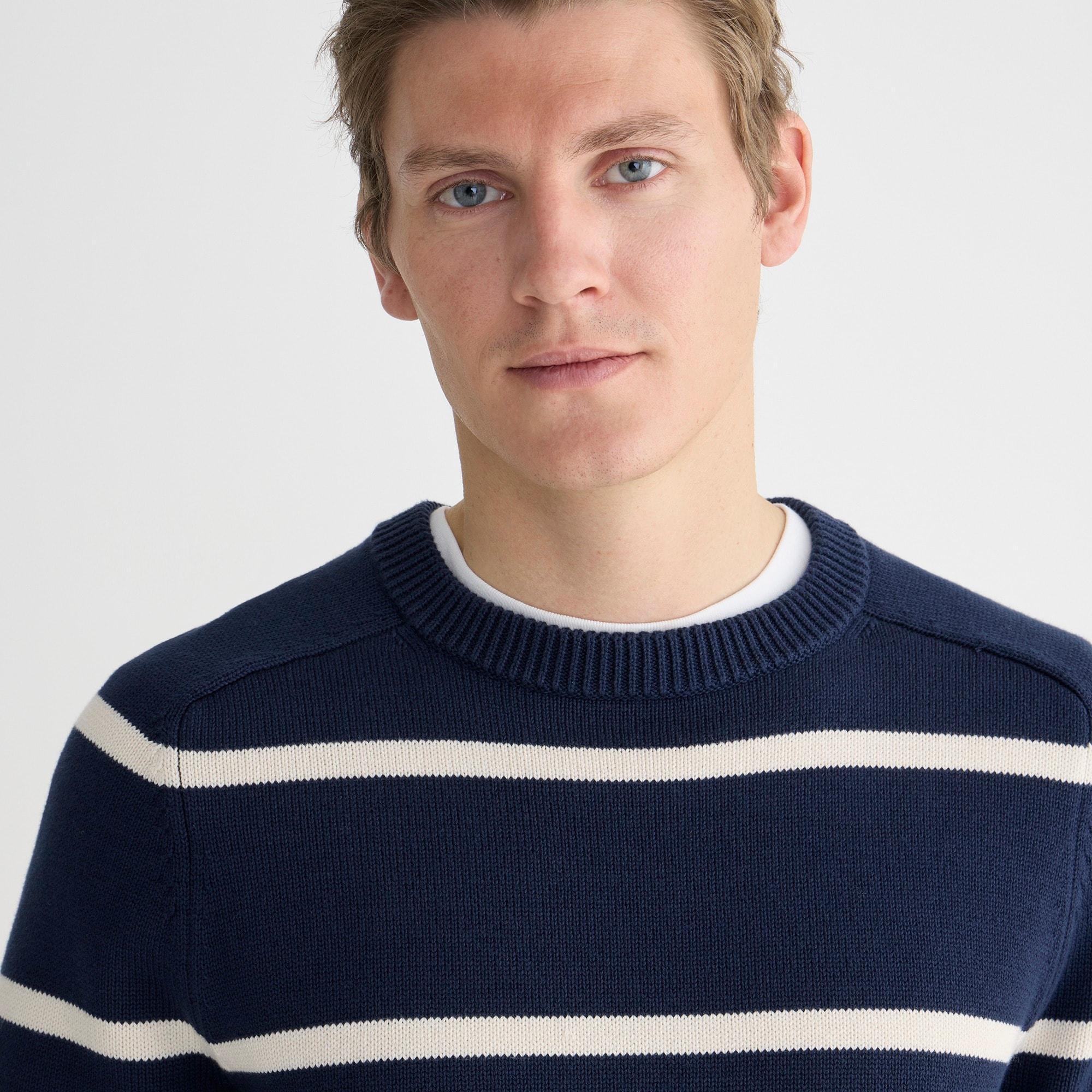 Heritage cotton crewneck sweater Product Image