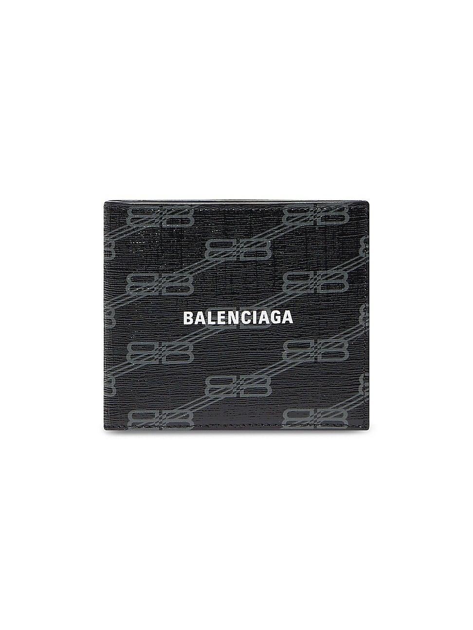 Mens Signature Square Folded Wallet BB Monogram Coated Canvas Product Image