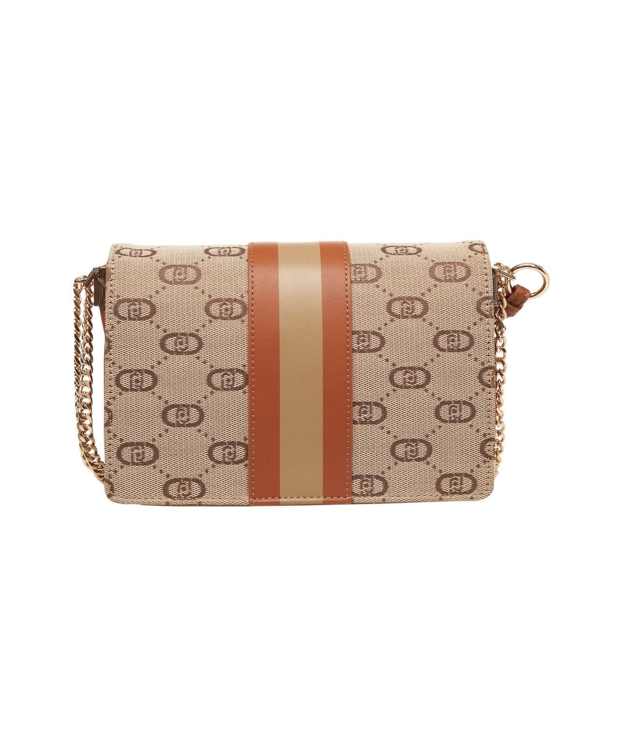 Jacquard shoulder bag with Logo Product Image