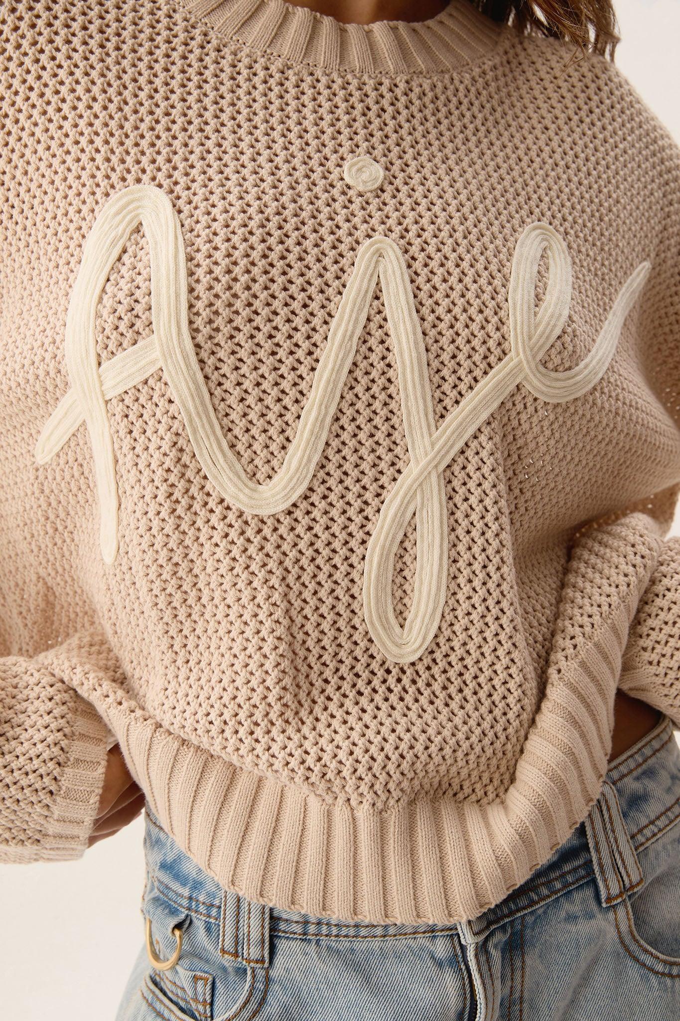 Mural Oversized Logo Jumper Product Image