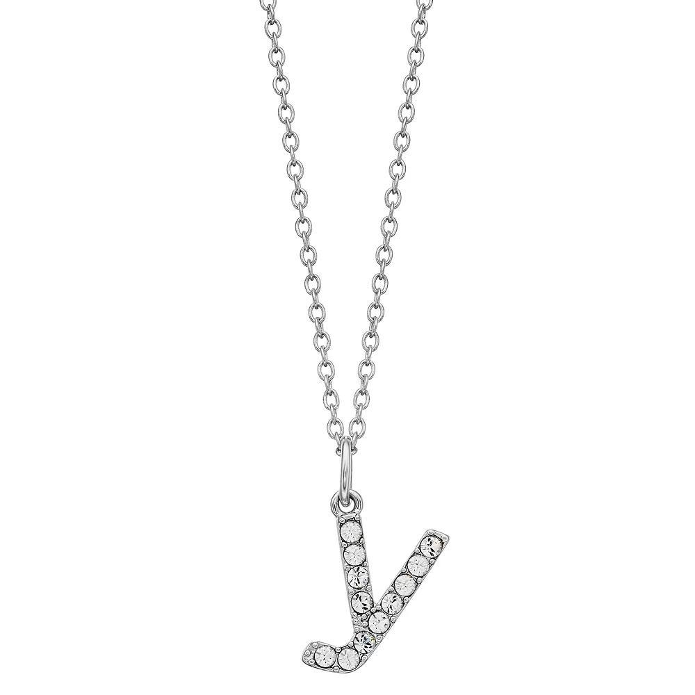Brilliance Initial Pendant Necklace, Womens Q Product Image
