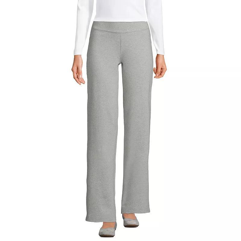 Petite Lands' End Starfish Straight-Leg Pull-On Pants, Women's, Size: Large Petite, Deep  Blue Product Image