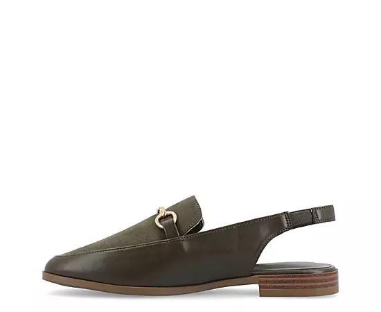 Journee Lainey Women's Tru Comfort Foam™ Flats, Size: 10, Blue Product Image