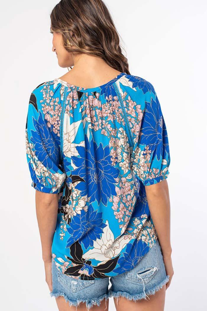 Puff Sleeve Button Down Top Product Image