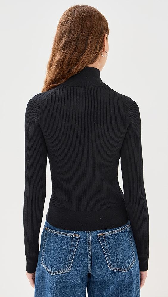 JW Anderson Fitted Zip Up Cardigan | Shopbop Product Image
