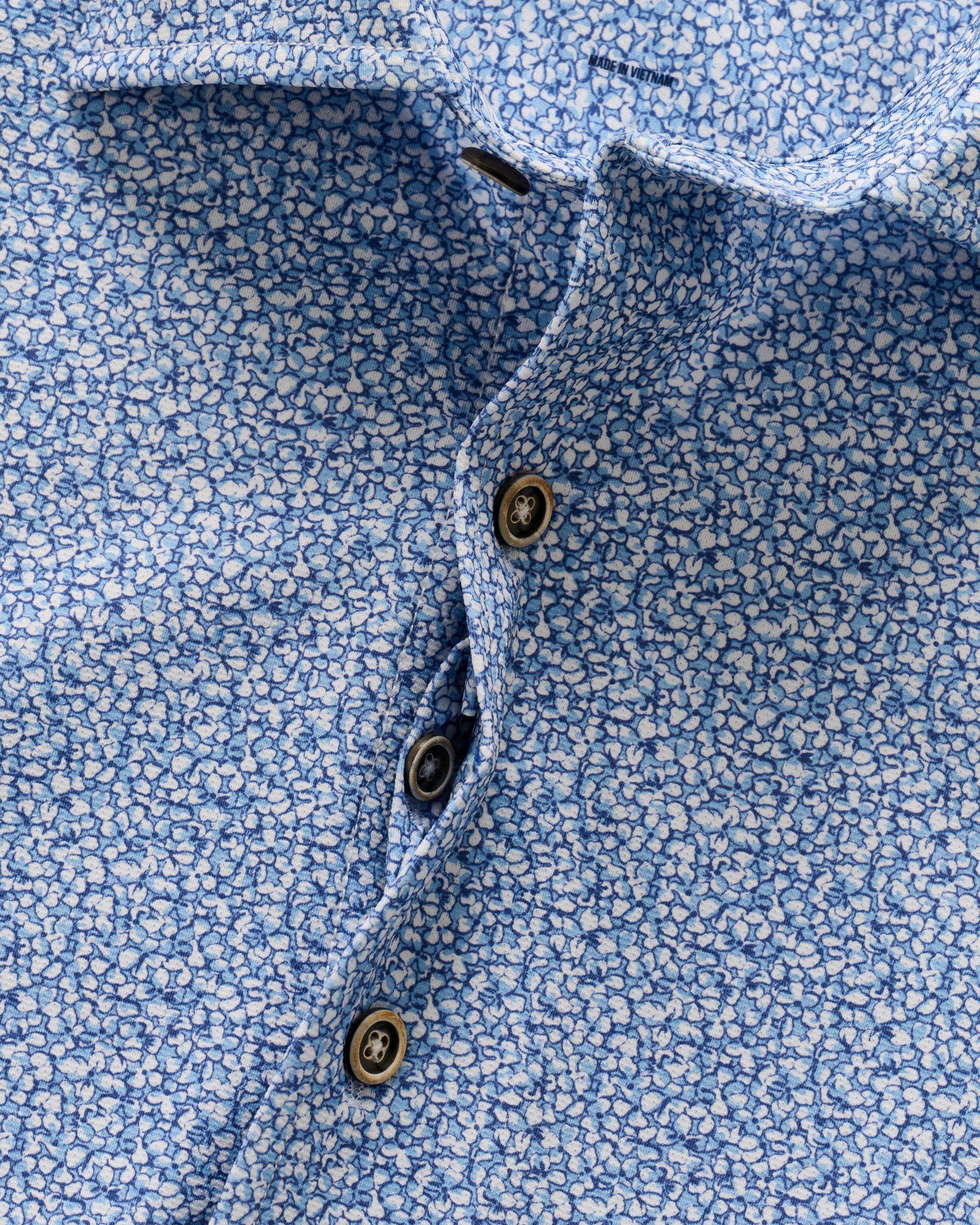 Big & Tall Short Sleeve Hangin' Out Knit Button Up Shirt - Waylan Male Product Image