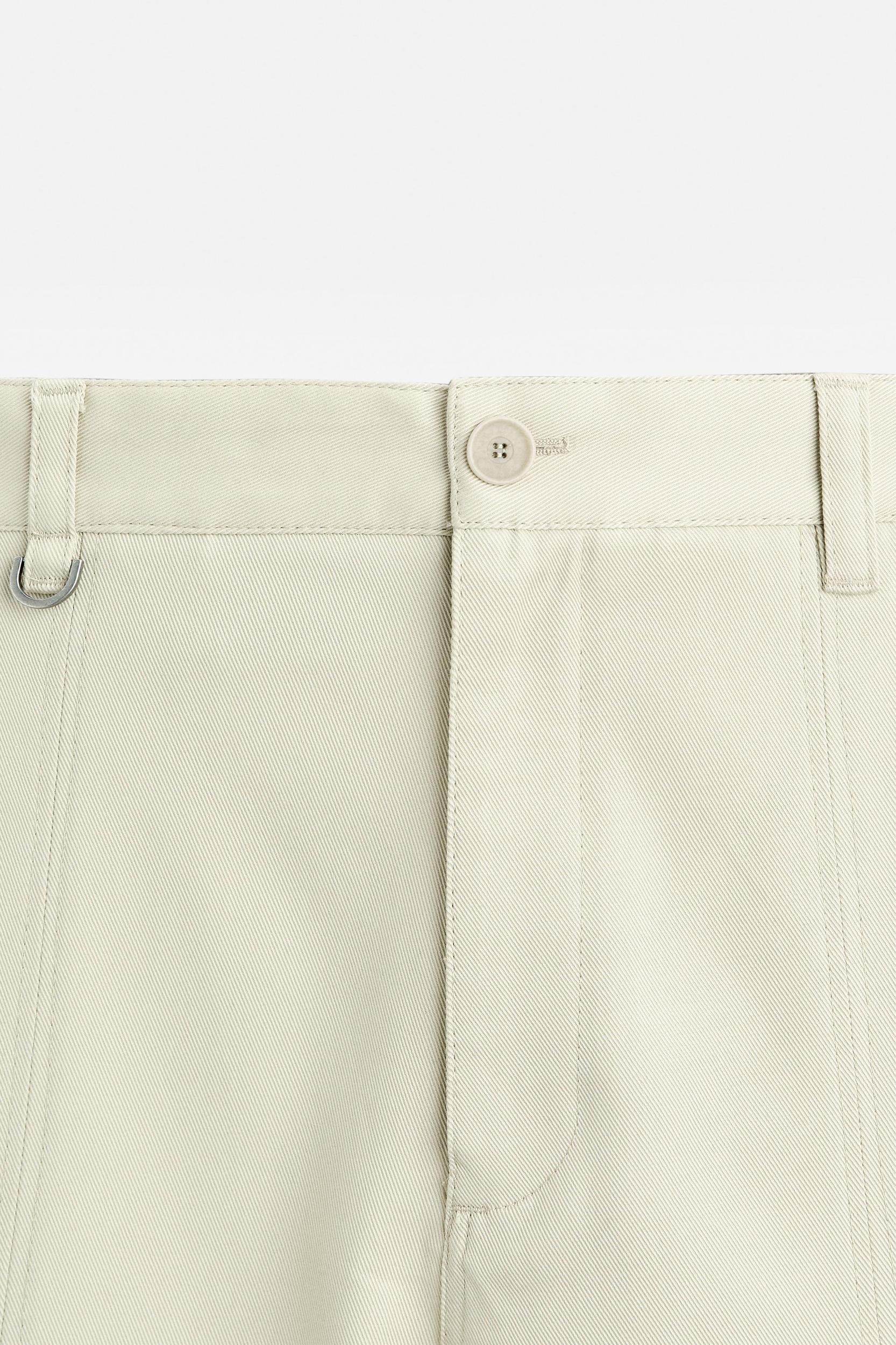 SEAM DETAIL STRUCTURED PANTS Product Image