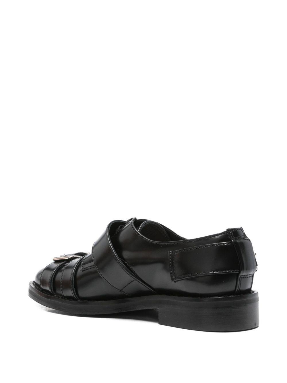 multi-buckle derby shoes Product Image