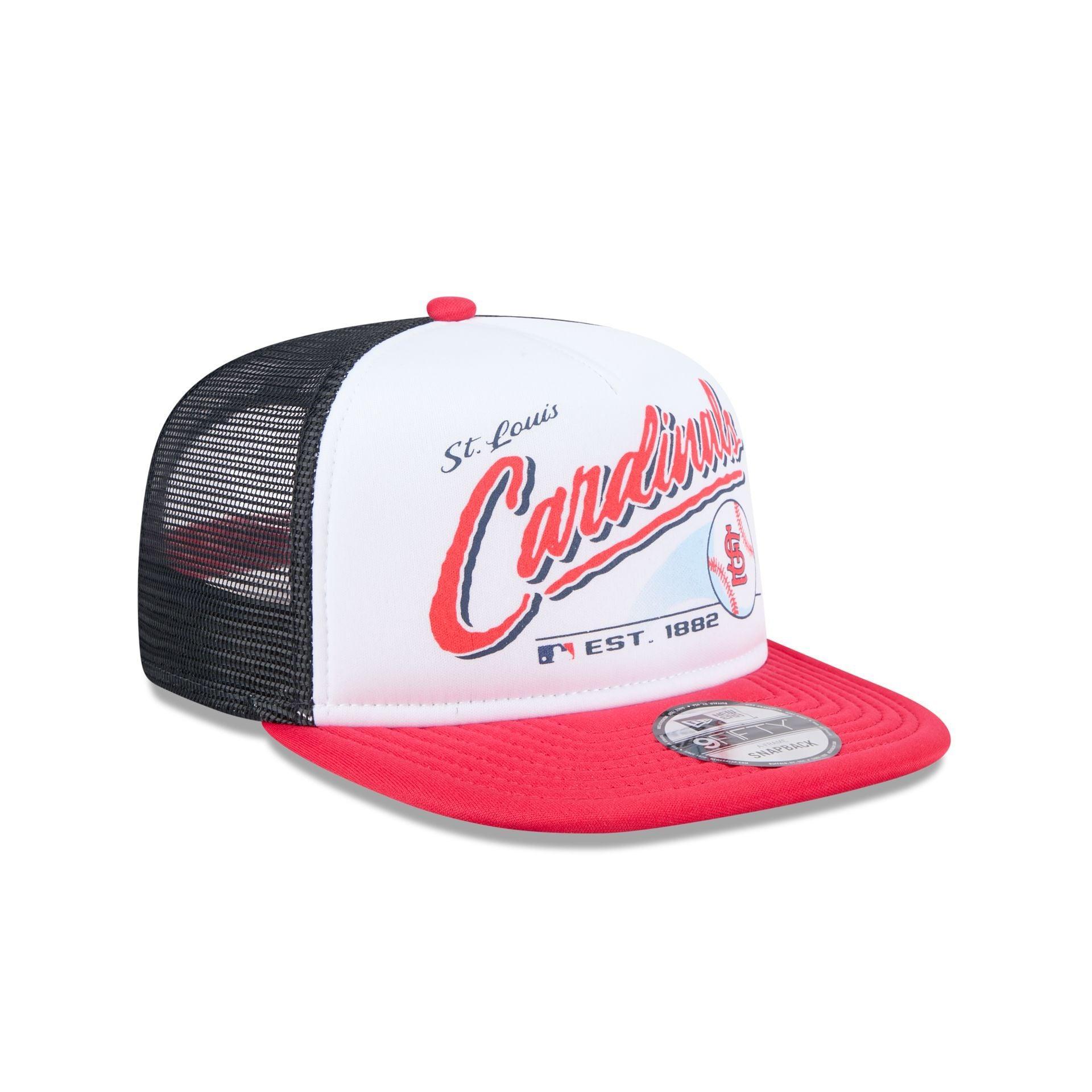 St. Louis Cardinals Retro Script 9FIFTY A-Frame Trucker Hat Male Product Image