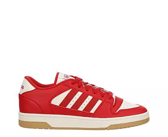adidas Break Start Men's Basketball Shoes, Size: 7.5, Red Red White Product Image