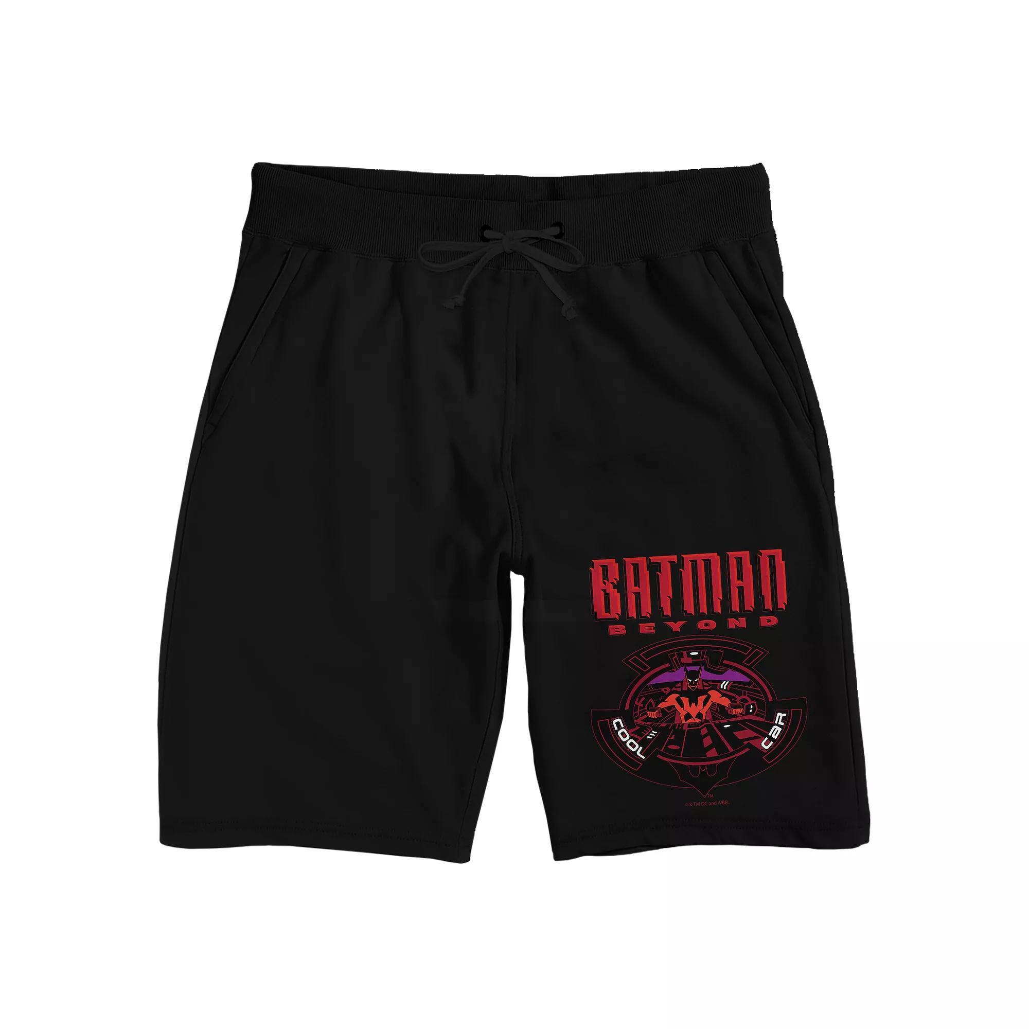 Mens Batman Beyond Cool Car Pajama Shorts Product Image