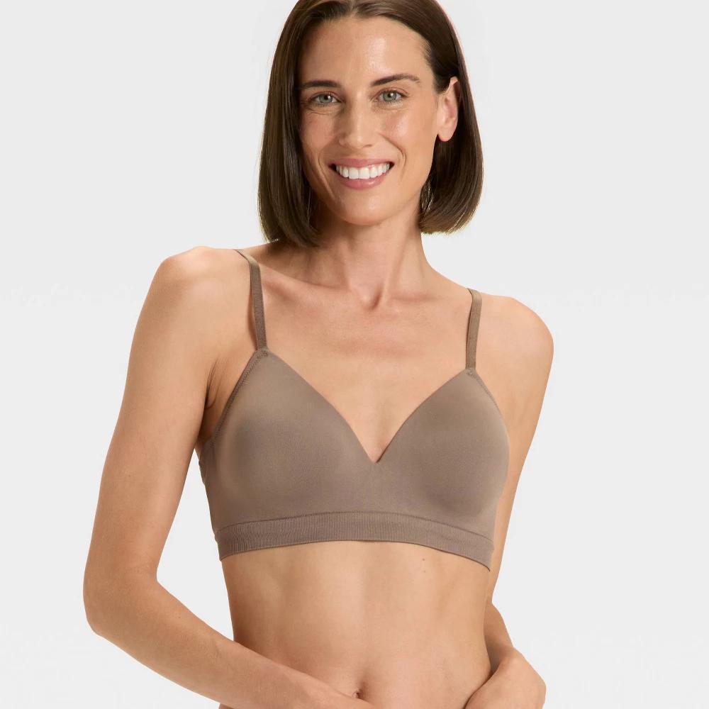 Women's Lightly Lined Seamless Bralette - Auden™ Product Image